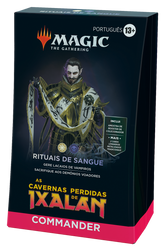 Deck Commander As Cavernas Perdidas de Ixalan - Rituais de Sangue - Magic: The Gathering - MoxLand